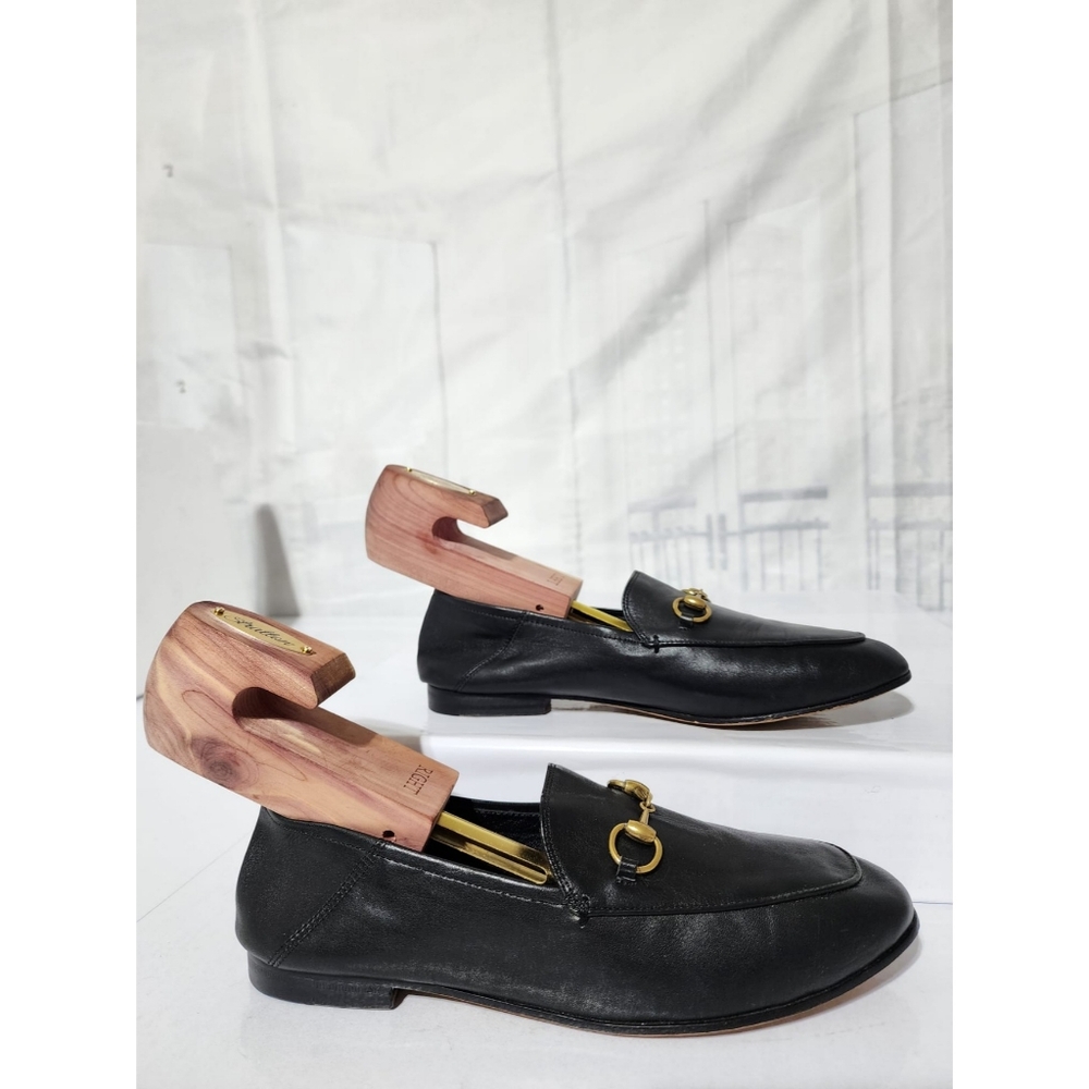 Gucci Horsebit Leather Loafers Black Size 37 - Picture 11 of 13